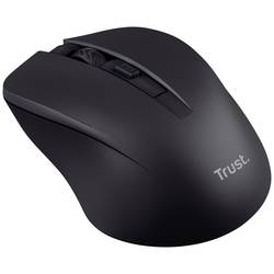 Trust MYDO SILENT optická myš, přenos bezdrátový, 4 tlačítko, 1800 dpi, černá