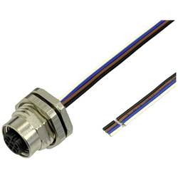 BKL Electronic Vestavná zásuvka pro čidlo/aktuátor, 2703010, piny: 4, 0.5 m, 1 ks
