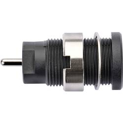 Schützinger DI SEB 8632 Ni / SW bezpečnostní vestavná zásuvka 4 mm černá 1 ks