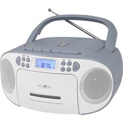 Reflexion RCR2260BL RCR2260BL rádio s CD, FM, AUX, CD, kazeta, modrobílá