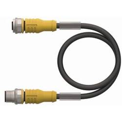 Turck RKC4.4T-1-RSC4.4T/TXL3013 upravený zástrčkový konektor pro senzory - aktory, 6630918, piny: 4, 1 m, 10 ks