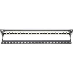Digitus DN-91411 24 portů síťový patch panel 483 mm (19) nevybavený specifikací 1 U černá neosazený