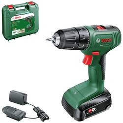 Bosch Home and Garden EasyDrill 18V-40 aku vrtací šroubovák, aku šroubovák, 18 V, 2.0 Ah Li-Ion akumulátor, vč. nabíječky, 06039D8004