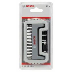 Bosch Accessories 2608522131 sada bitů, 12dílná, plochý, křížový PH, křížový PZ, inbus, vnitřní šestihran (TX), 1/4 (6,3 mm)
