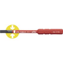 Wiha VDE-Wechselklinge slimVario Schlitz 2,5x0,4x75mm dílna plochý výměnné bity s rukojetí 2.5 mm 75 mm Vhodné pro (série šroubováků) Wiha Torque