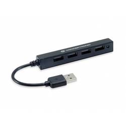 Conceptronic HUBBIES05B USB Hub 4 porty USB-A USB 2.0 480 MBit/s černá HUBBIES05B
