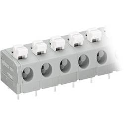 WAGO 804-306 pružinová svorkovnice 2.50 mm² Pólů 6 šedá, bílá 1 ks