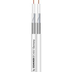 Sommer Cable HD 0.7/2.9, 601-0940 koaxiální kabel, vnější Ø: 4.6 mm, 75 Ω, 90 dB, bílá, metrové zboží