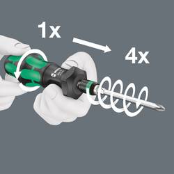 Wera Kompakt Turbo 1 05057482001 sada bitů, 18dílná, 1/4 (6,3 mm), 1/4 (6,3 mm)