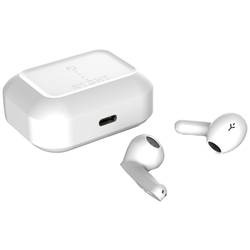 RYGHT MINO In Ear Headset Bluetooth® stereo bílá Redukce šumu mikrofonu Indikátor nabití, headset, Nabíjecí pouzdro, dotykové ovládání