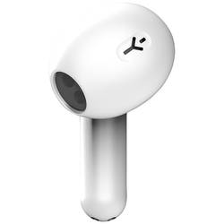 RYGHT MINO In Ear Headset Bluetooth® stereo bílá Redukce šumu mikrofonu Indikátor nabití, headset, Nabíjecí pouzdro, dotykové ovládání