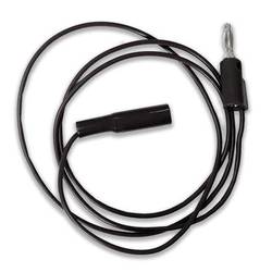 Mueller Electric BU-2031-A-12-0 měřicí kabel banánková zástrčka 4 mm Minikrokosvorka 0.3 m černá 1 ks