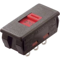 Arcolectric (Bulgin Ltd.) T2228EAAF posuvný přepínač 250 V/AC 6 A 2x zap/zap 1 ks