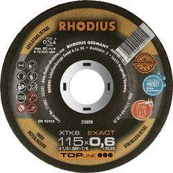 Rhodius XTK6 EXACT BOX 211301 řezný kotouč lomený 115 mm 10 ks nerezová ocel, ocel
