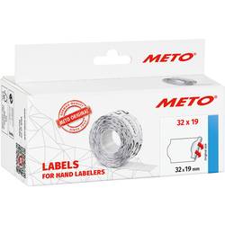 METO cenovky 30007366 trvalé Šířka etikety: 32 mm Výška štítku: 19 mm bílá 1 ks