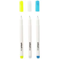 Cricut Joy™ Gel 1,0 mm, 3er sada pera bílá, modrá, žlutá