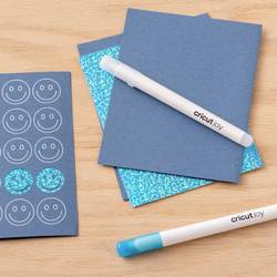 Cricut Joy™ Gel 1,0 mm, 3er sada pera bílá, modrá, žlutá