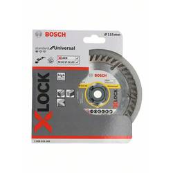 Bosch Accessories 2608615165 PRO X-LOCK Diamanttrennscheibe Sta 115x22,23x1,6x10mm Universal diamantový řezný kotouč Průměr 115 mm 1 ks