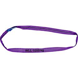 Petex 47201224 kulatá smyčka Pracovní zatížení (WLL)=1 t fialová EN 1492-1 DIN 1492-1