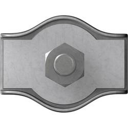 lanová svorka 2 mm ocel galvanizováno zinkem dörner + helmer 4814384 20 ks