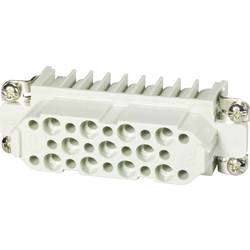 Harting Han® 25D-F-c 09210253101 konektorová vložka, zásuvka, seria Han® D, 1 ks