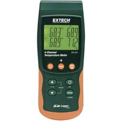 Extech SDL200 teploměr, typ senzoru K, J , T , E , R , S , Pt100, funkce dataloggeru