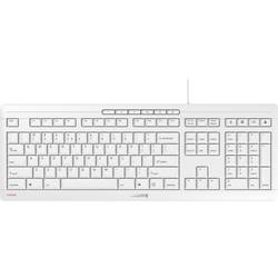 CHERRY Stream USB klávesnice US mezinárodní, QWERTY šedobílá