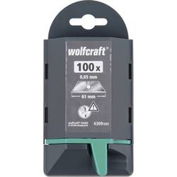Profi trapezových čepelí 0,65x61 mm Wolfcraft 4309000 100 ks