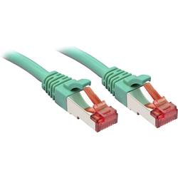 LINDY 47755 RJ45 síťové kabely, propojovací kabely CAT 6 20.00 m zelená 1 ks