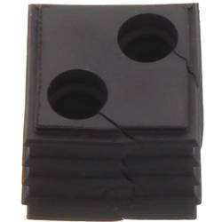 CONTA-CLIP KDS-DE 2X7 BK Těsnící prvek termoplastický elastomer , černá, 10 ks
