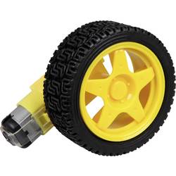 Joy-it com-Motor01 motor s převodem žlutá, černá Vhodný pro (vývojový počítač) Arduino, Banana Pi, Cubieboard, Raspberry Pi®, Raspberry Pi® 2 B, Raspberry Pi®