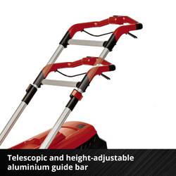 Einhell Professional Power X-Change RASARRO 36/38 (2x4 Ah) akumulátor Akumulátorová sekačka vč. 2. Nabíječka Twincharger, + 2. akumulátor 2x 18 V šířka sekání