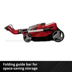 Einhell Professional Power X-Change RASARRO 36/38 (2x4 Ah) akumulátor Akumulátorová sekačka vč. 2. Nabíječka Twincharger, + 2. akumulátor 2x 18 V šířka sekání