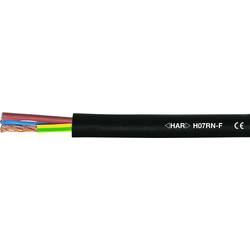 HELU 37004 kabel s gumovou izolací H07RN-F 1 x 6 mm² černá metrové zboží