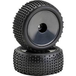 Absima 1:10 Buggy kompletní kola Pin line Disk černá 1 pár