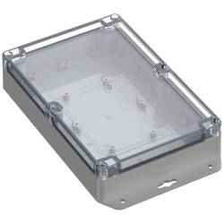 TRU COMPONENTS TC-10860984 Přírubové pouzdro 209.70 x 139.80 x 45.10 polykarbonát světle šedá 1 ks