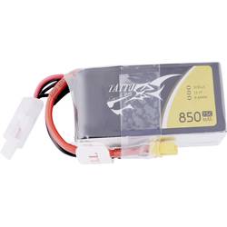 Tattu TA-75C-850-3S1P-XT30 akupack Li-Pol (modelářství), 11.1 V, 850 mAh, články 3, 75 C, Softcase, XT30