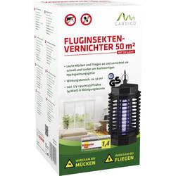 Gardigo Jr.50 62302 UV lapač hmyzu UV světlo, mřížka pod napětím 4 W (Ø x v) 120 mm x 238 mm černá 1 ks