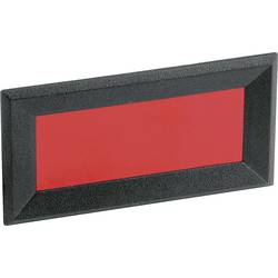 Mentor 2656.8322 přední rám černá, červená (š x v x h) 51 x 28 x 2.3 mm