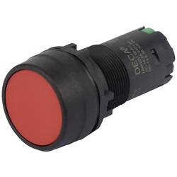 DECA CP2B-M1E10R tlačítkový spínač 400 V 8 A červená bez aretace (d x š x v) 29.9 x 20.5 x 55.5 mm 1 ks