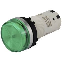 DECA CP24P-3EQ4G světelný hlásič 24 V DC/AC 8 A (d x š x v) 29.9 x 20.5 x 55 mm IP66 1 ks