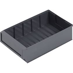 Alutec 66028 skladový box , (d x š x v) 300 x 183 x 81 mm, tmavě šedá , 1 ks