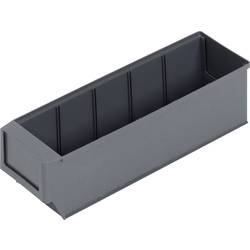 Alutec 66027 skladový box , (d x š x v) 300 x 91 x 81 mm, tmavě šedá , 1 ks