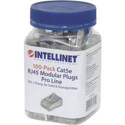 Intellinet neu, 790529, zástrčka RJ45, CAT 3, CAT 4, CAT 5, CAT 5e, piny:8P8C, 100 ks