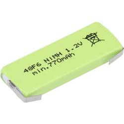 Mexcel HPE-F6-800 speciální akumulátor Prismatisch pájecí špička ve tvaru U Ni-MH 1.2 V 770 mAh 1 ks