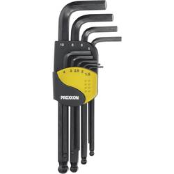 Proxxon Micromot inbus sada klíčů 1.5 mm, 2 mm, 2.5 mm, 3 mm, 4 mm, 5 mm, 6 mm, 8 mm, 10 mm 9dílná
