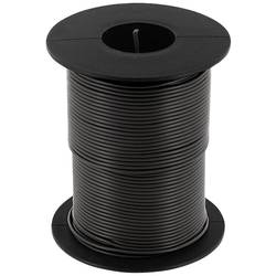 econ connect KL025SW50 lanko/ licna, 1 x 0.25 mm², černá, 50 m