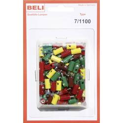 BELI-BECO 7/1100 mini banánkový konektor zástrčka Ø pin: 2.6 mm 1 sada