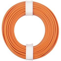 Donau Elektronik 125-017 lanko/ licna, 1 x 0.25 mm², oranžová, 10 m