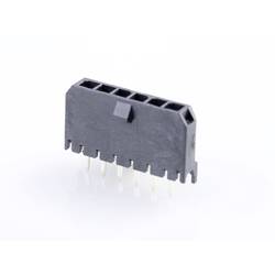 Molex vestavná pinová lišta (standardní) 6, rozteč 3 mm, 436500627, 1 ks Tray